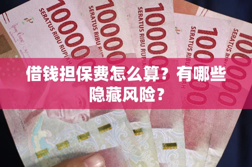 武汉借钱担保费怎么算？有哪些隐藏风险？