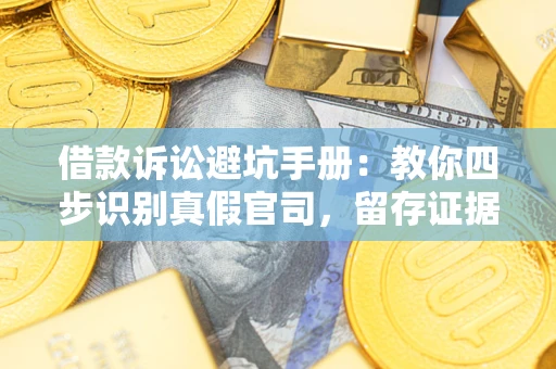 武汉借款诉讼避坑手册：教你四步识别真假官司，留存证据不踩雷