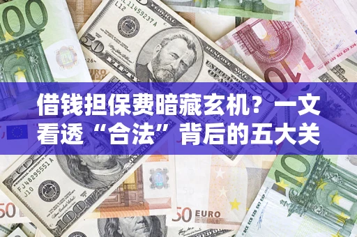 武汉借钱担保费暗藏玄机？一文看透“合法”背后的五大关键陷阱