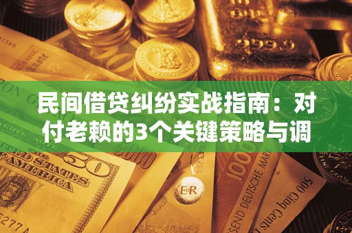 武汉民间借贷纠纷实战指南：对付老赖的3个关键策略与调解盲区解析