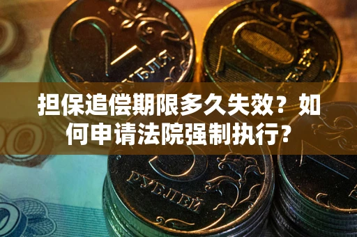 武汉担保追偿期限多久失效？如何申请法院强制执行？