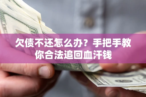 武汉欠债不还怎么办?手把手教你合法追回血汗钱 武汉欠债不还怎么办?手把手教你合法追回血汗钱