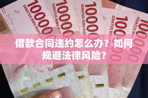 武汉借款合同违约怎么办？如何规避法律风险？